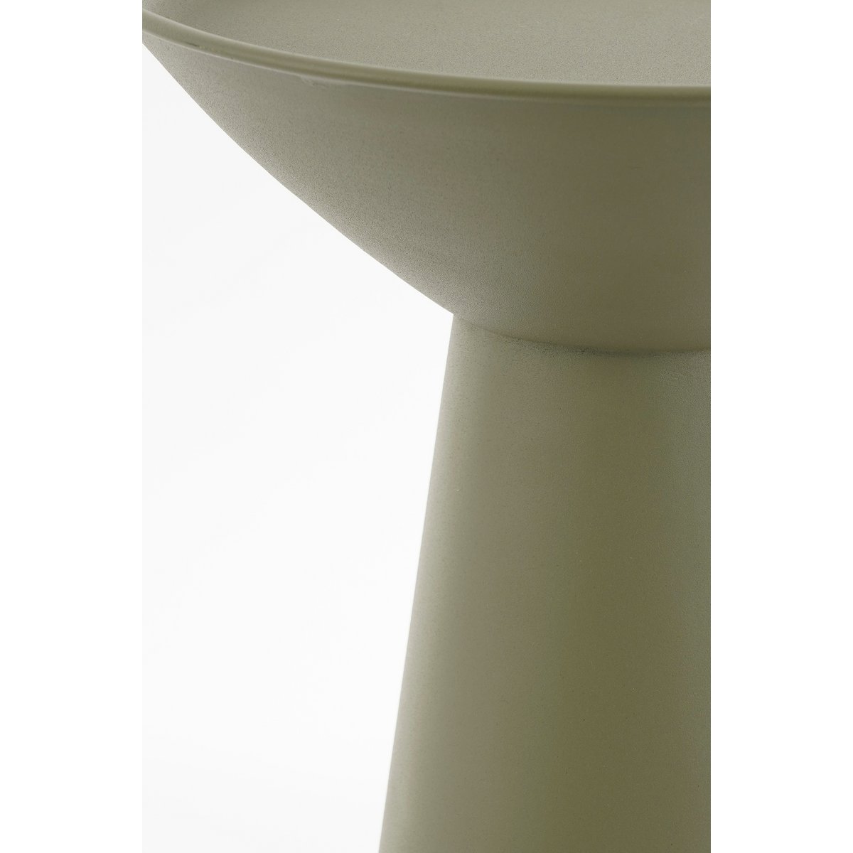 Chiel Side Table - H55 x Ø28 cm - FSC 100% - Metall - Grün