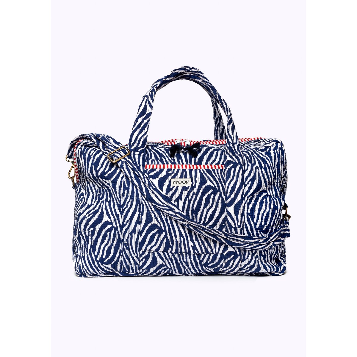 Große Reisetasche "Blue Zebra"