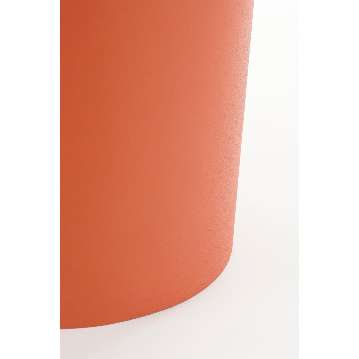 Feroza -Seitentisch - H51 x Ø30 cm - Metall - Orange