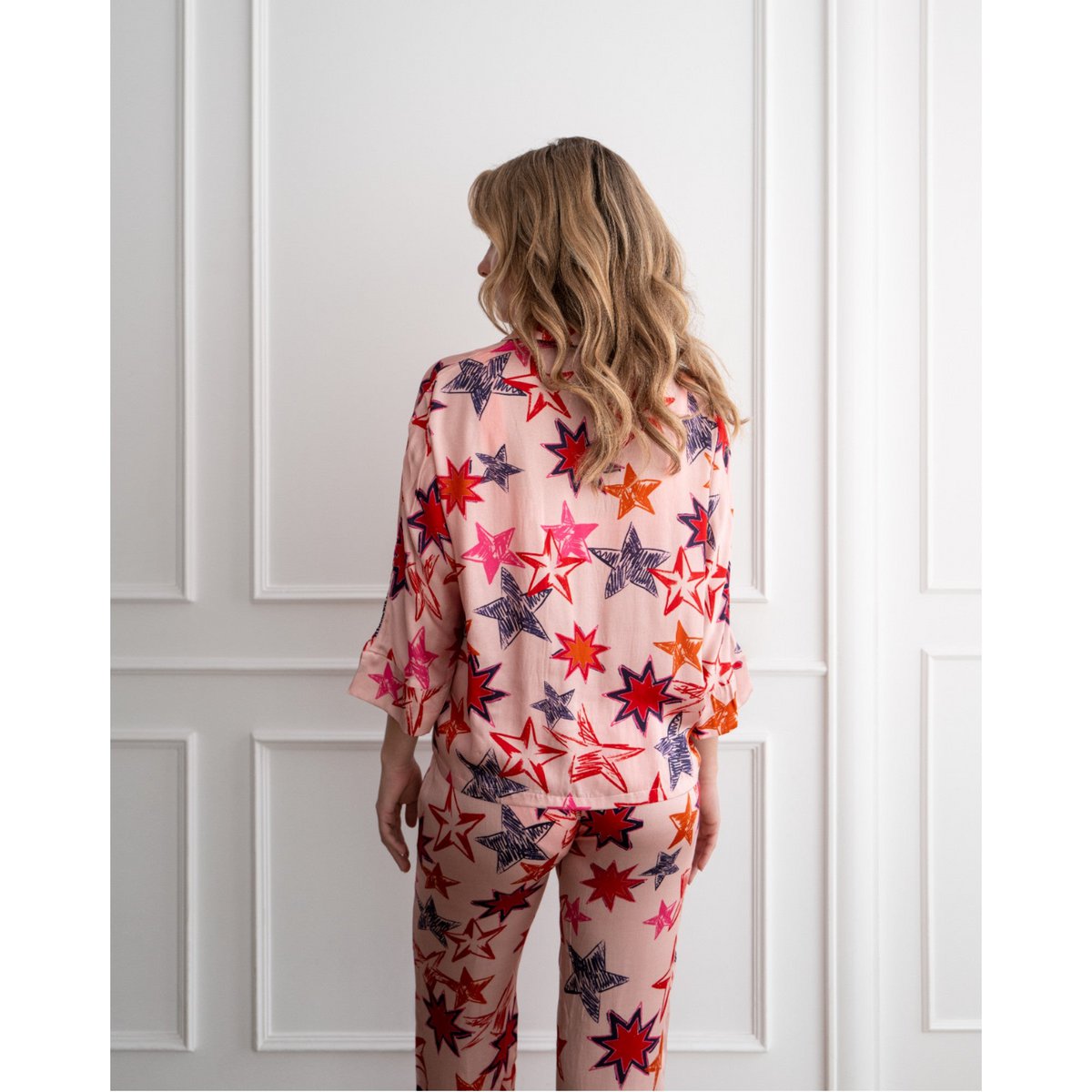 Bluse Loose Cut Stars