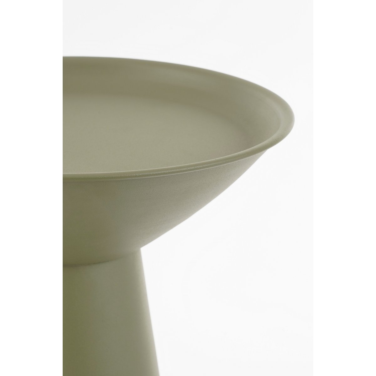 Chiel Side Table - H55 x Ø28 cm - FSC 100% - Metall - Grün