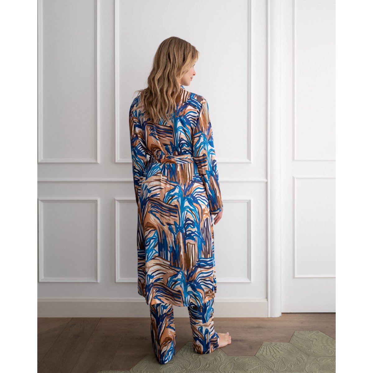 Kimono Blue Seaweed