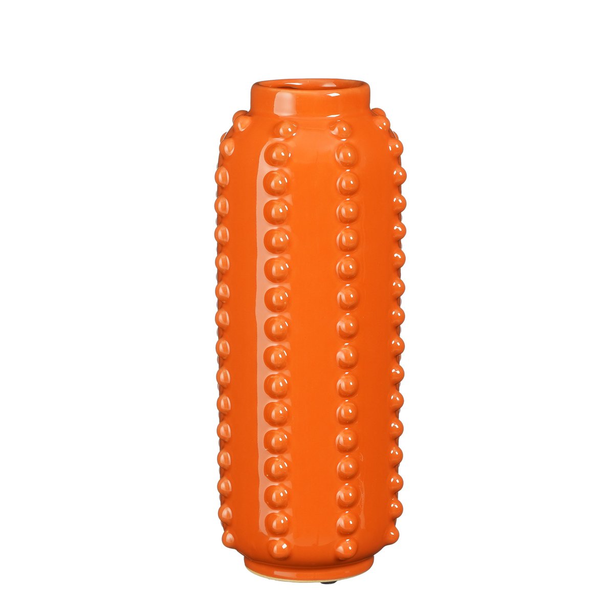 Boaz Vase - H30 x Ø11 cm - Keramik - Orange