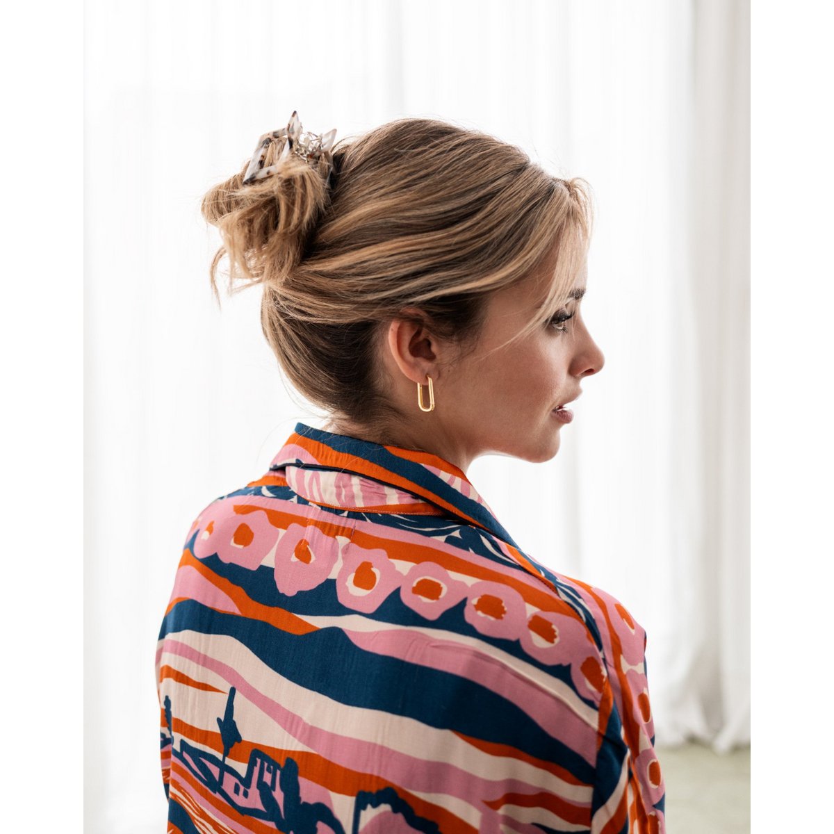 Bluse Loose Cut Happy Stripes