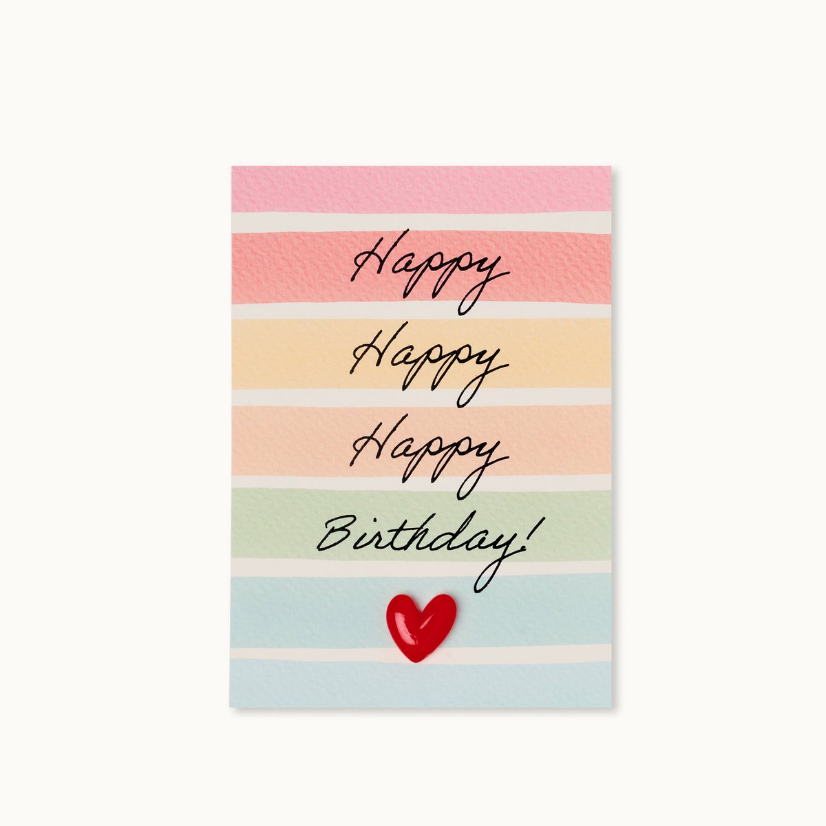 Pin-Karte: Happy Happy Happy Birthday