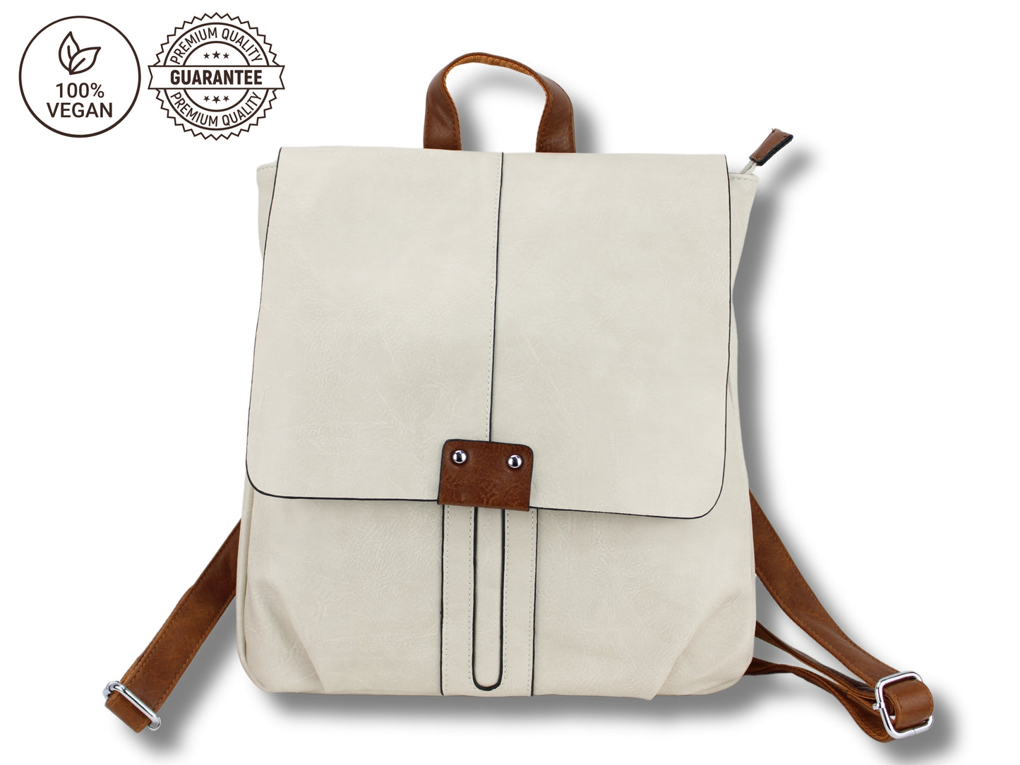 Backpack for women, vegan, trendy and environmentally friendly!