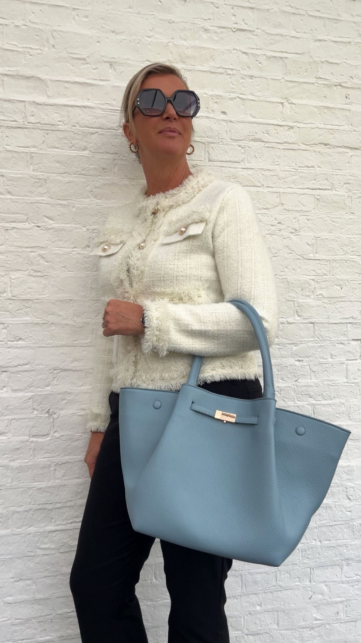 Elegante Damen Handtasche aus Lederimitat – geräumig & stilvoll