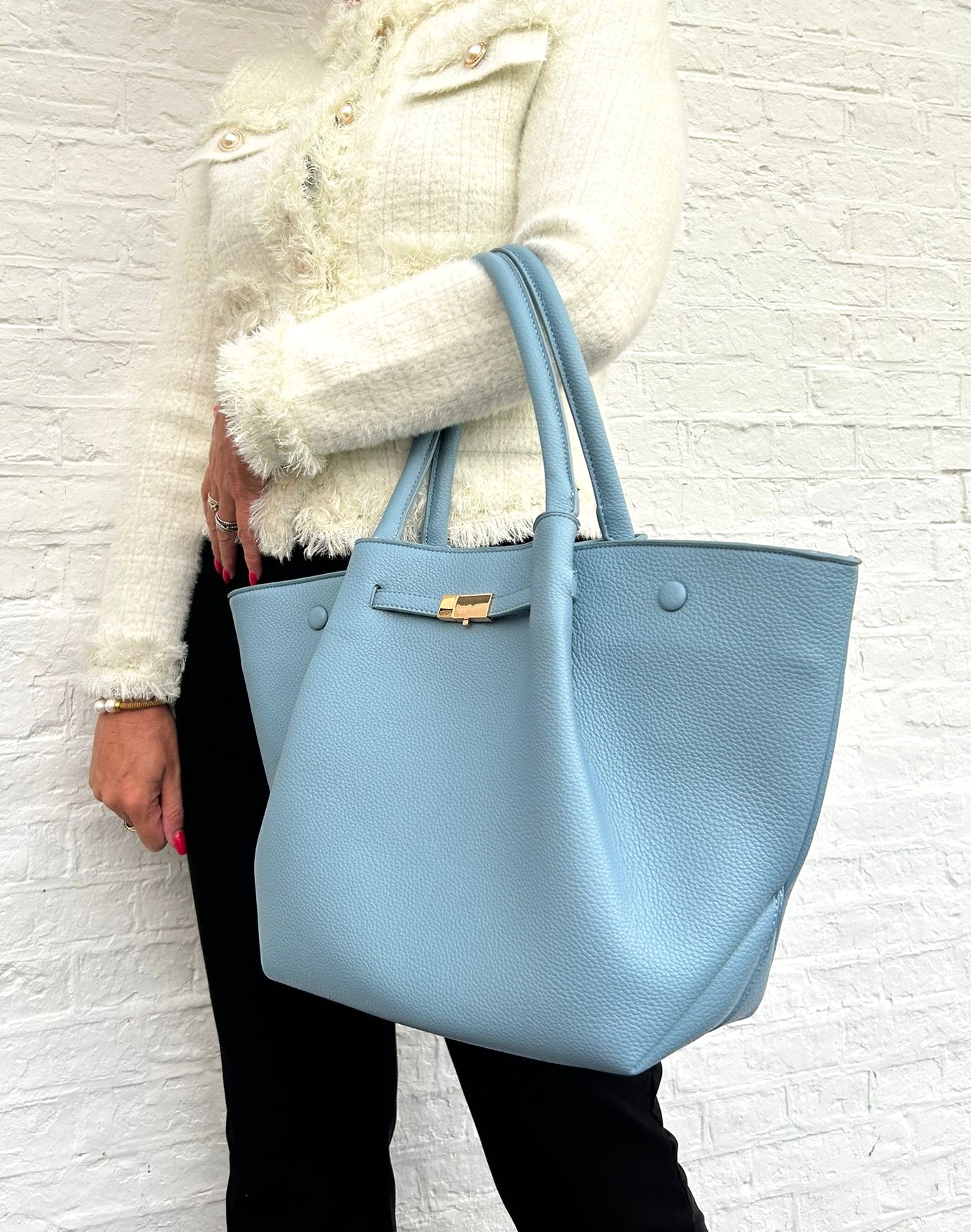 Elegante Damen Handtasche aus Lederimitat – geräumig & stilvoll