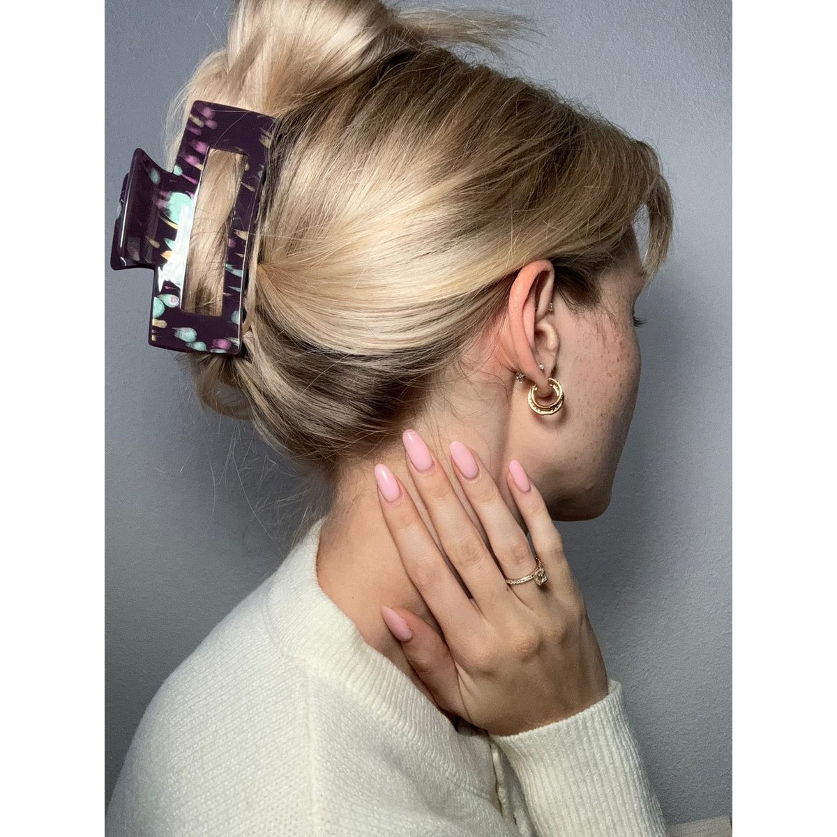 Haarklammer XL Vanilla