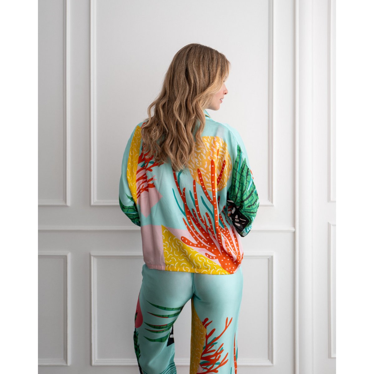 Bluse Loose Cut Under the Sea
