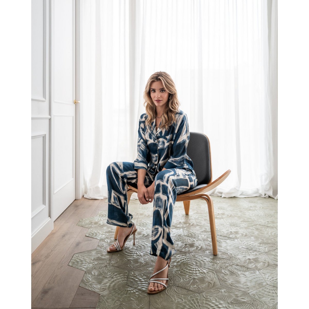 Bluse Loose Cut Greek