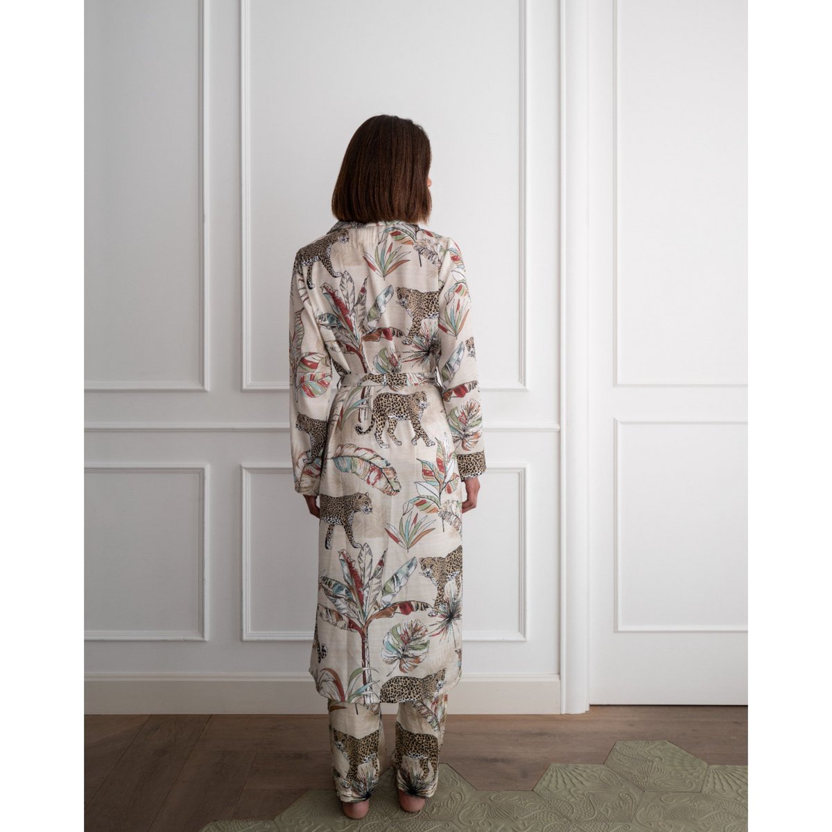 Kimono-Leoparden