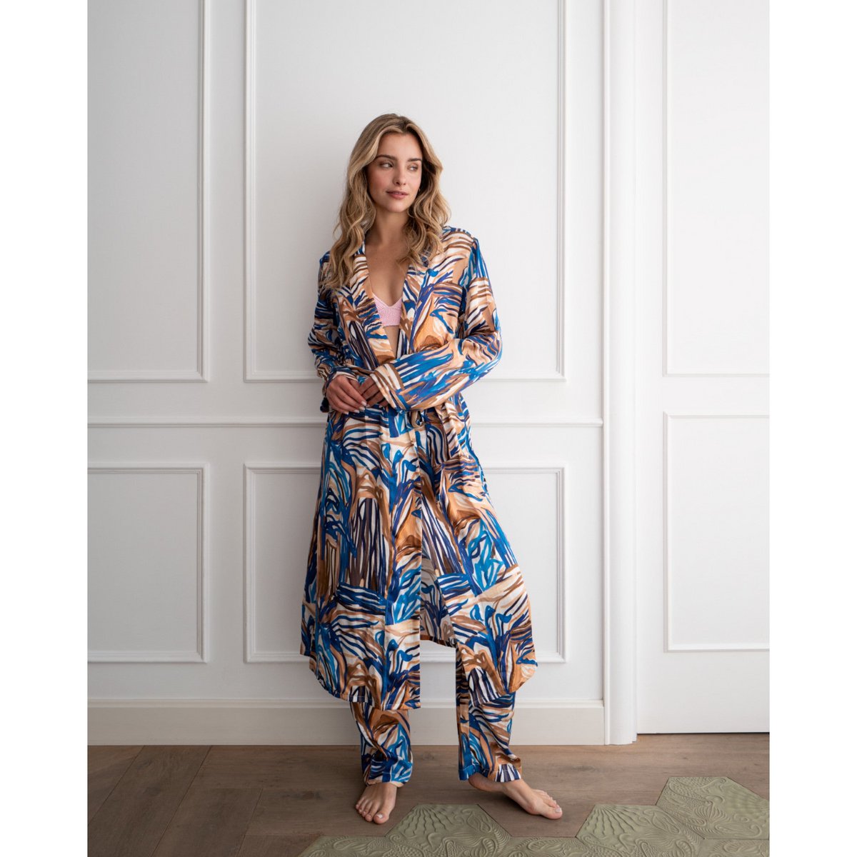 Kimono Blue Seaweed