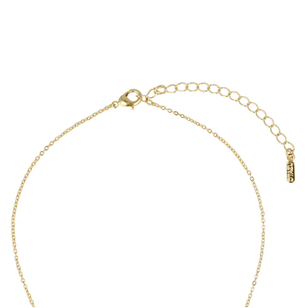 Classic Triple Leaf Necklace Rosewater Opal