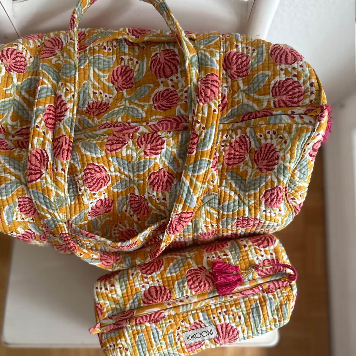 Handgemachte Baumwolltasche "Tuscany Dreams"