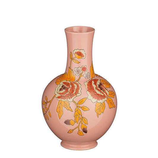 Eloise Vase - H36 x Ø22 cm - Keramik - Pink
