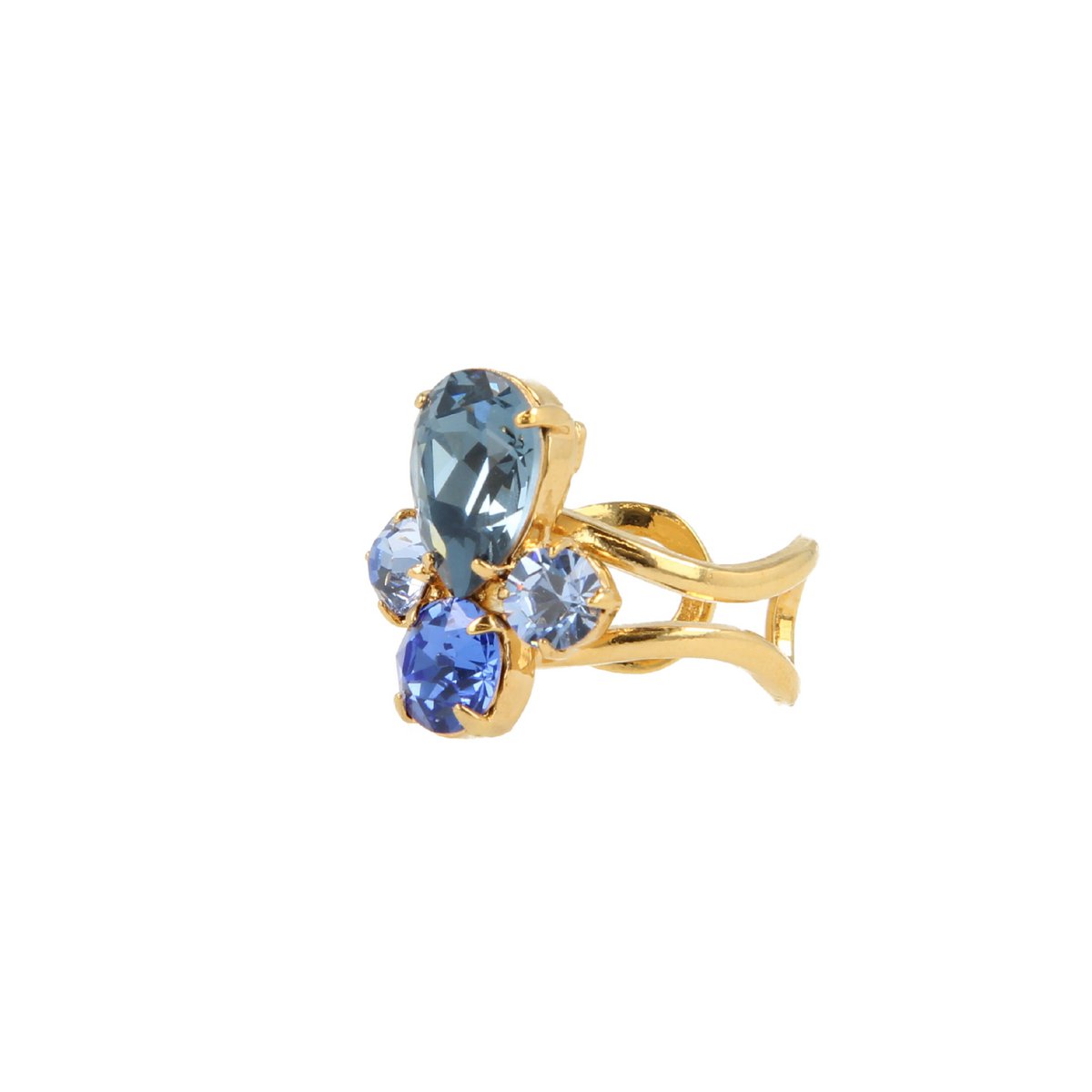 Blue Beetle Ring - Small