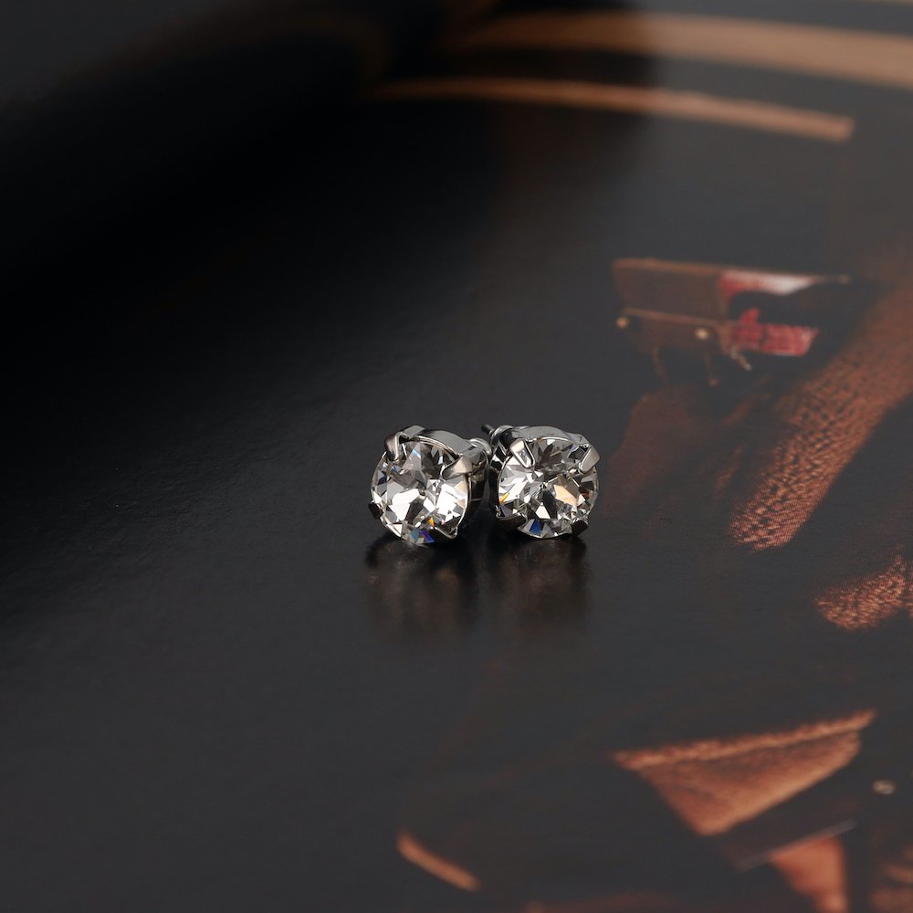 Crystal Waterfall Earpins