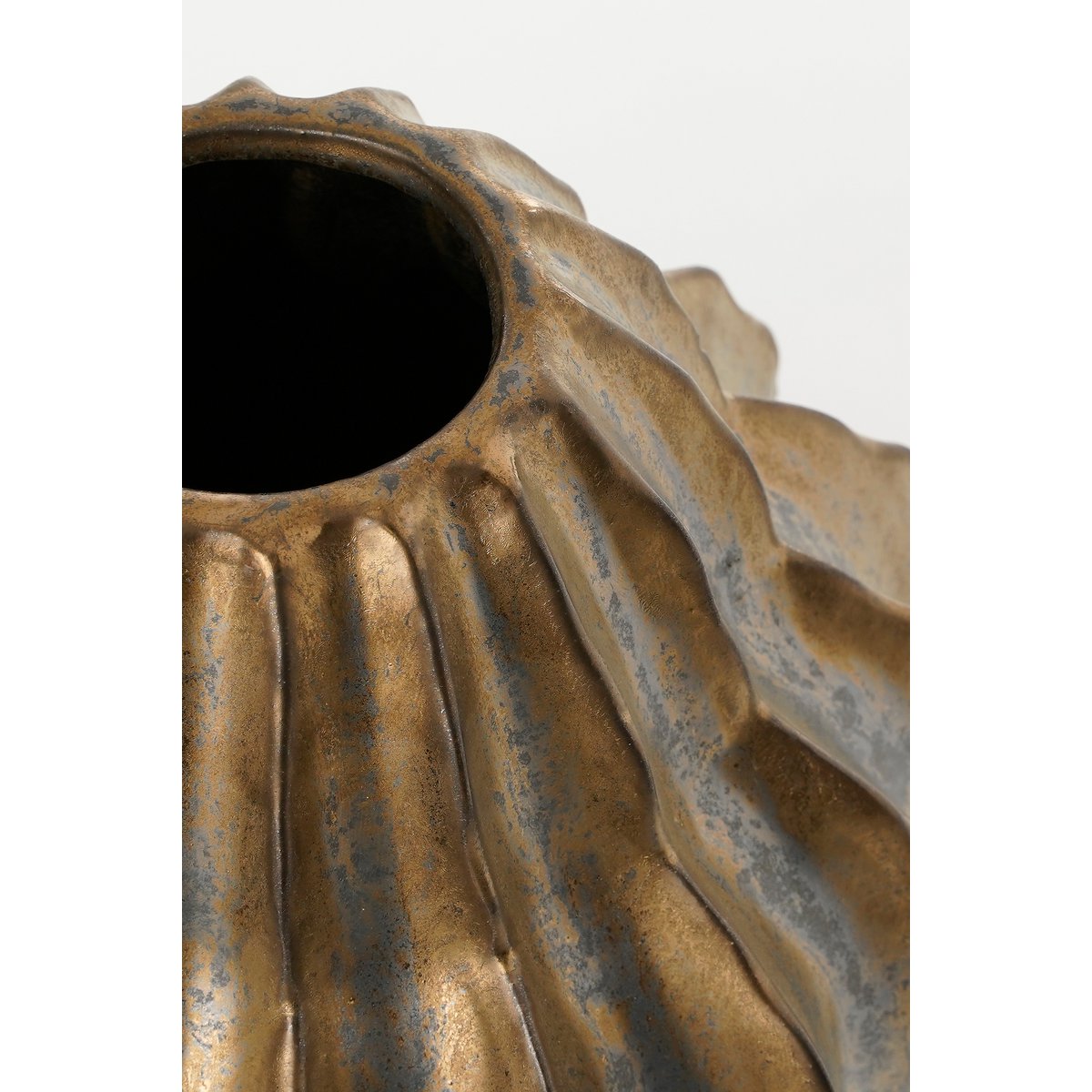 Altea Vase – H28 x Ø25 cm – Keramik – Bronze