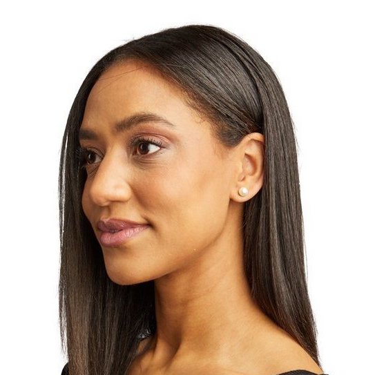 Otazu Cream Pearl Earpins