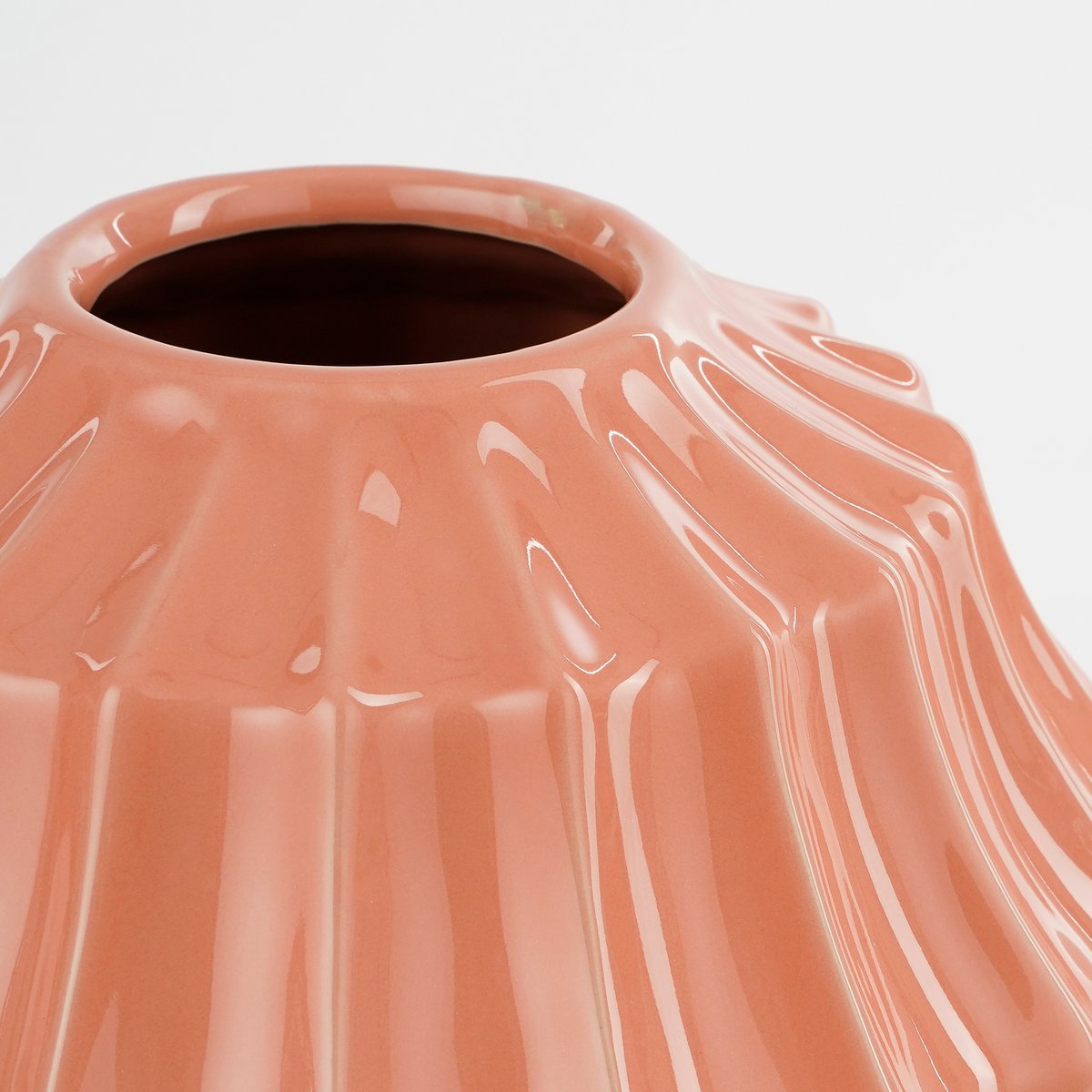 Pippa Vase – H33 x Ø27 cm – Keramik – Rosa
