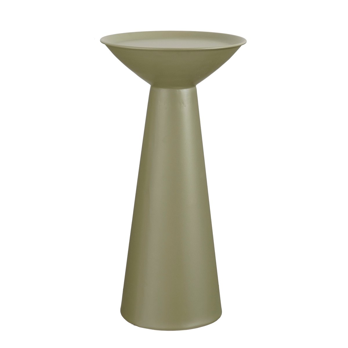 Chiel Side Table - H55 x Ø28 cm - FSC 100% - Metall - Grün