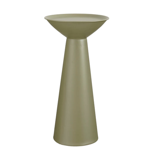 Chiel Side Table - H55 x Ø28 cm - FSC 100% - Metall - Grün