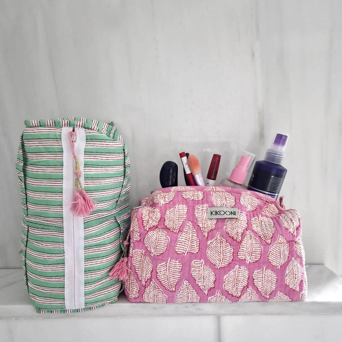 Handgemachte Kosmetiktasche "P. Harleen"