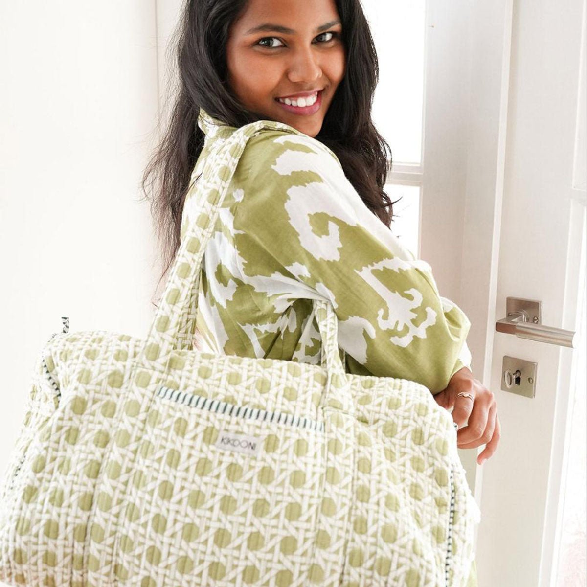 Handgemachte Baumwolltasche "The Tree"