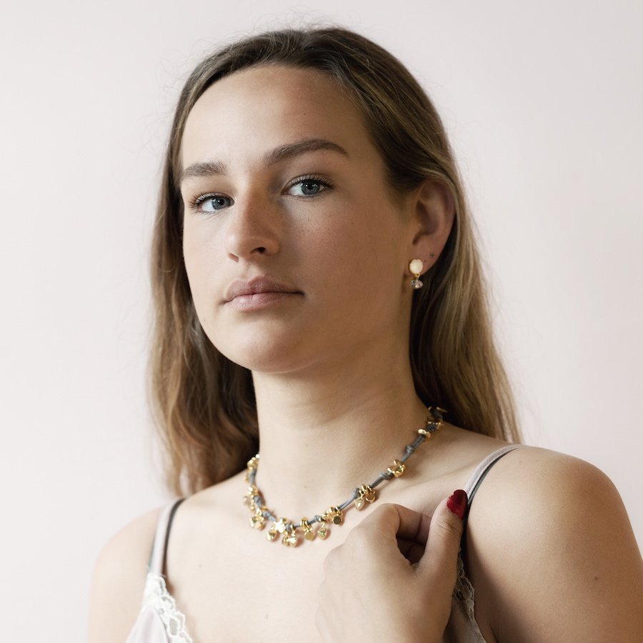 Classic White Earpins