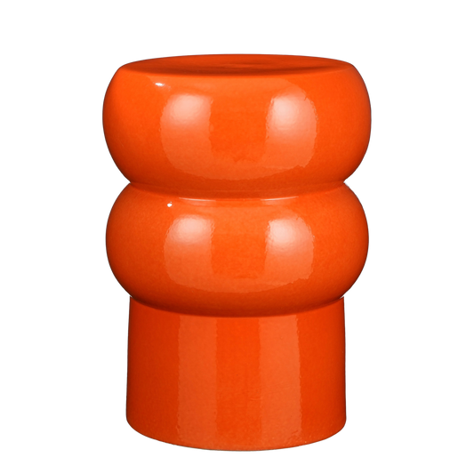 Vendi Beistelltisch – H44 x Ø32 cm – Keramik – Orange