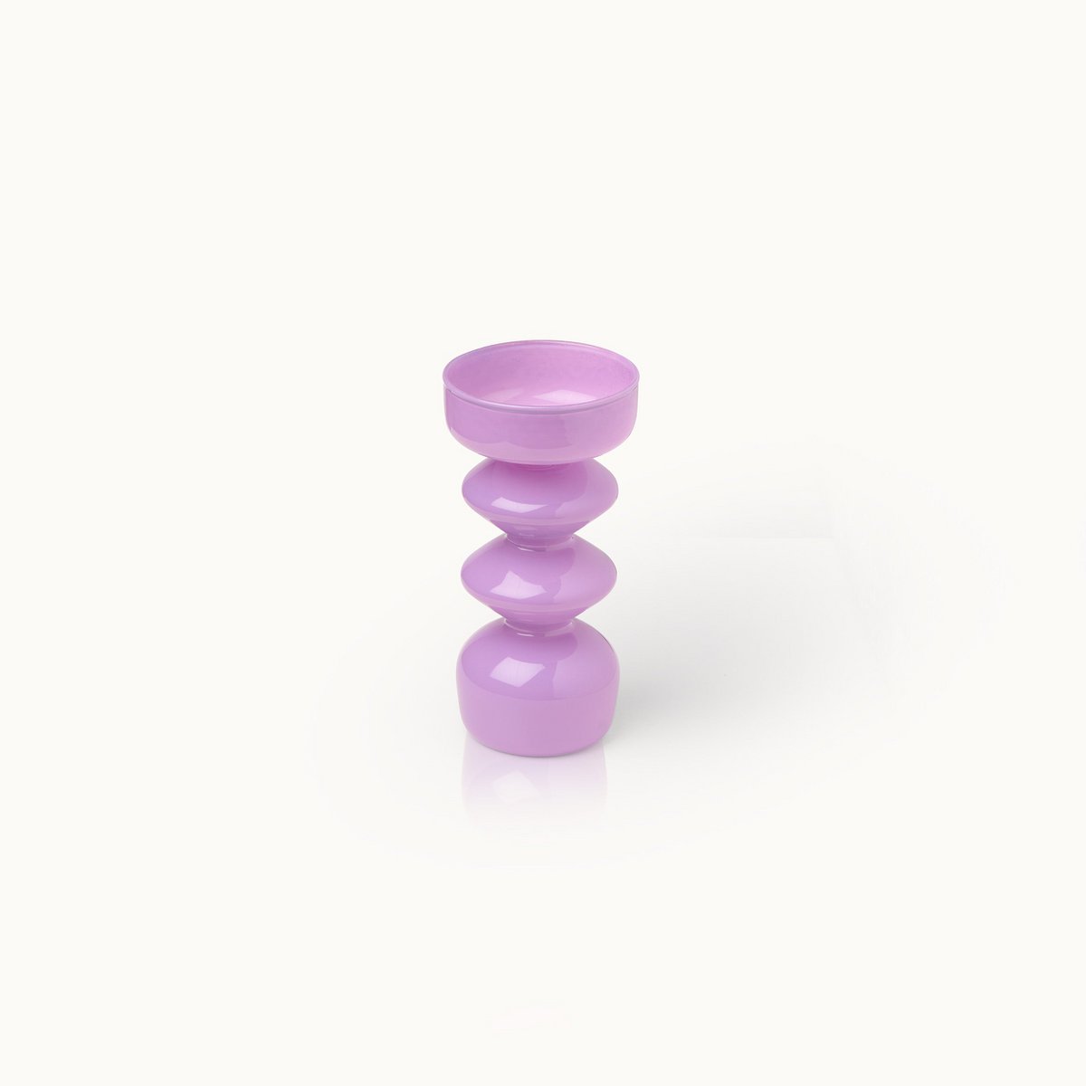 Kerzenständer Glas Royal Lavender