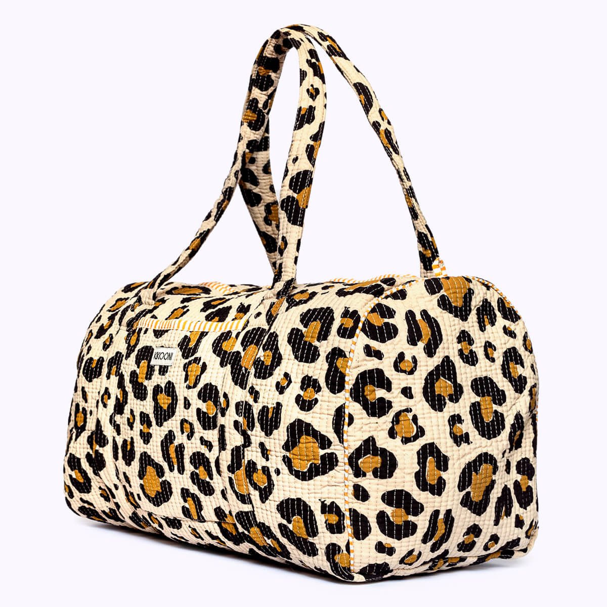 Handgemachte Baumwolltasche "Oh Leo"