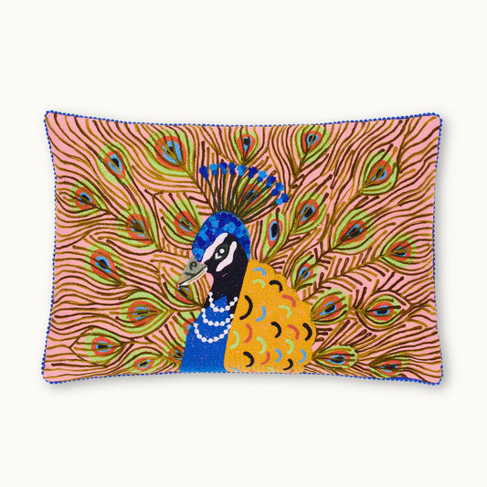 Kissenhülle Pfau