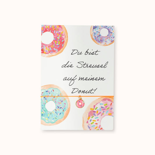 Armband-Karte: Donut Streusel