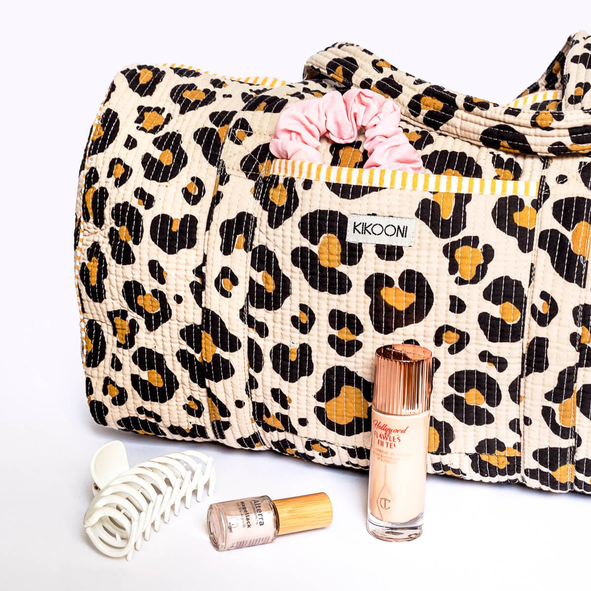 Handgemachte Baumwolltasche "Oh Leo"