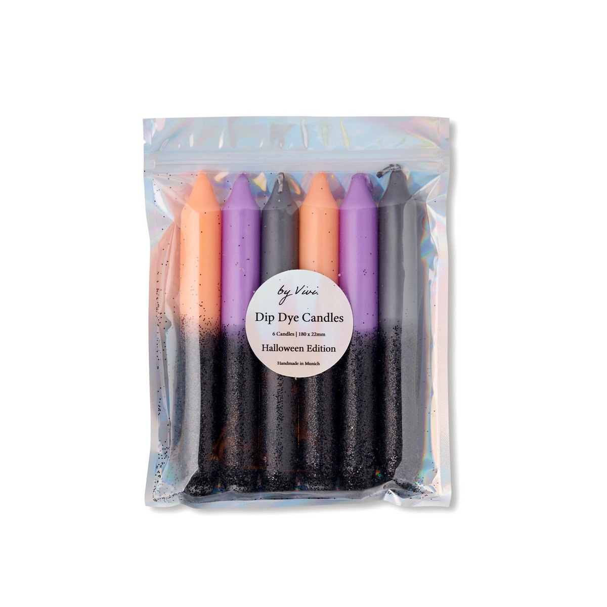Dye Kerzen Set: Glitter Halloween
