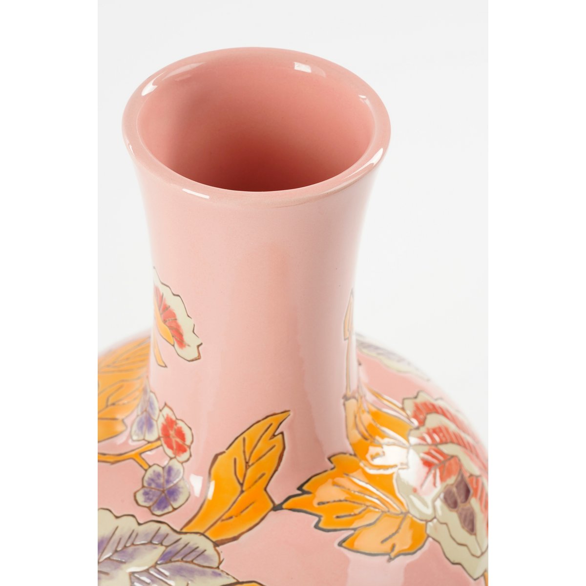 Eloise Vase - H36 x Ø22 cm - Keramik - Pink