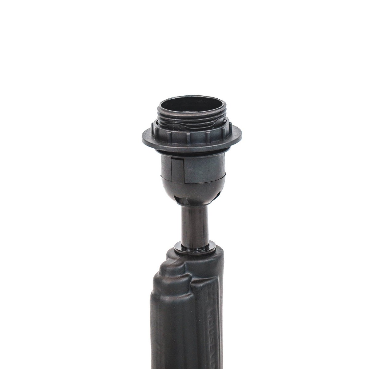 Tischlampe - Gun - Keramik - Schwarz - E27 -15x9x32cm