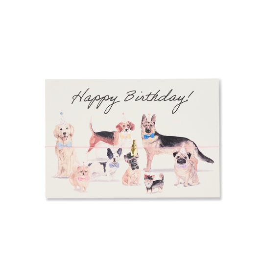 Armband-Karte: Dogparty