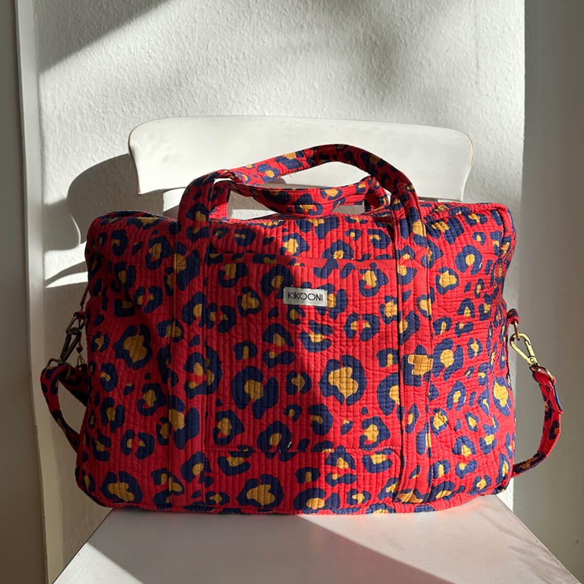 Große Reisetasche "Oh Leo LOVE"