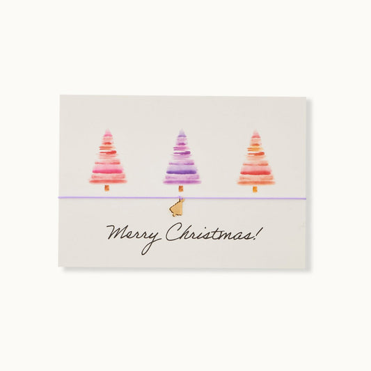 Armband-Karte: Merry Christmas