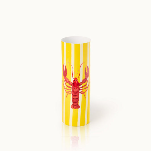 Vase Hummer gelb