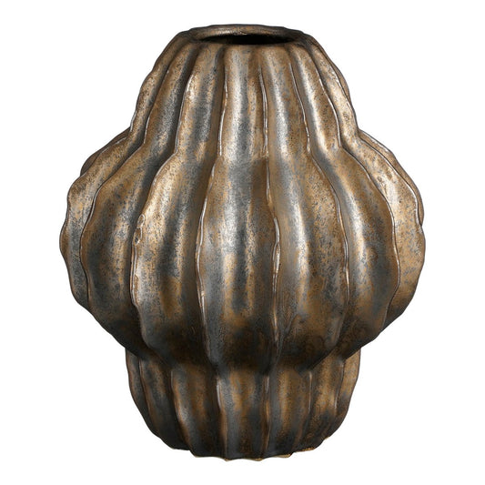Altea Vase – H28 x Ø25 cm – Keramik – Bronze