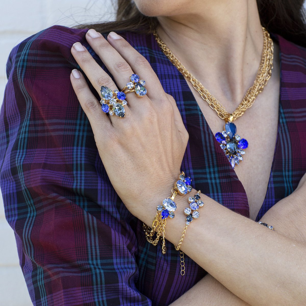 Blue Beetle Ring - Small