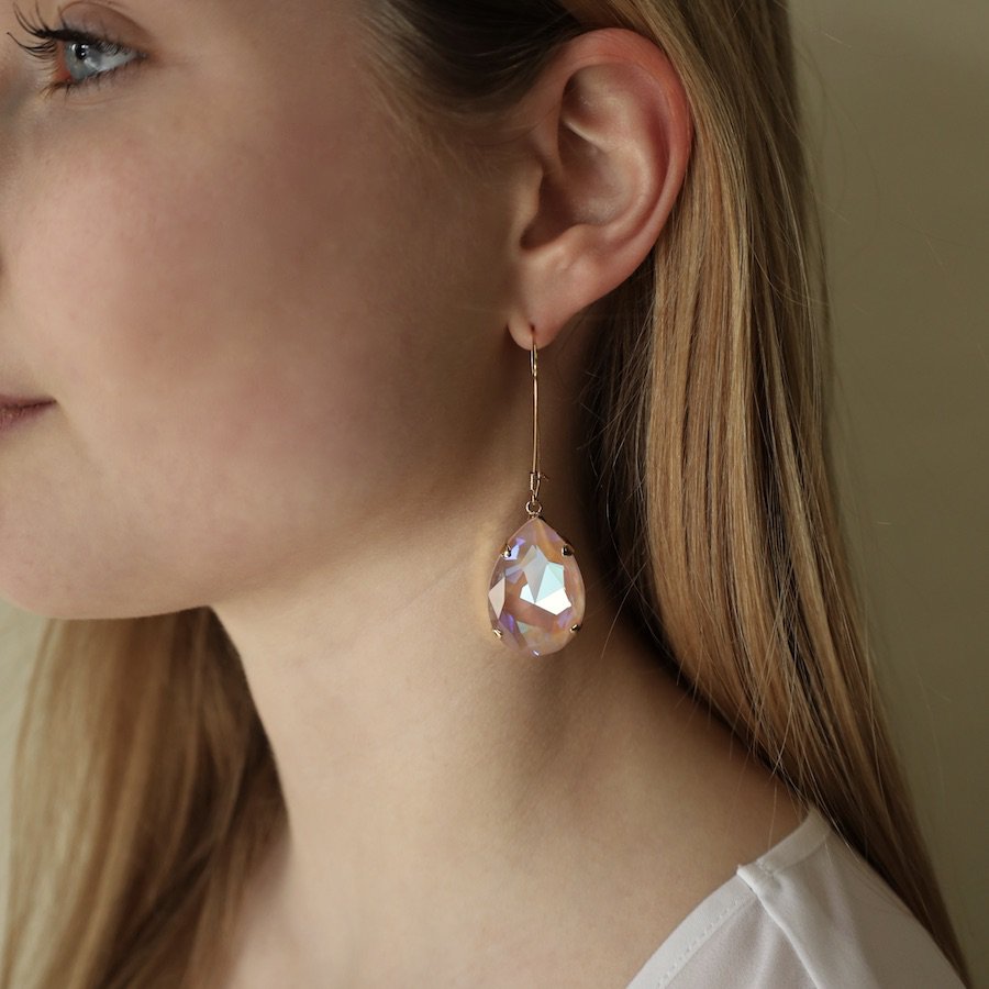 Eva Earhangers Ivory Cream