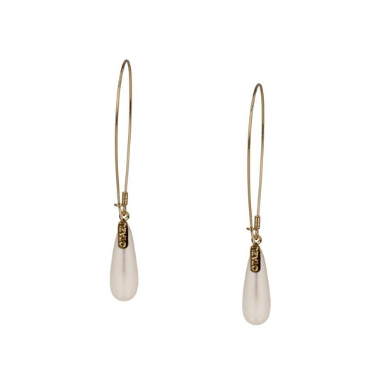 Classic Pearl Earhangers Cream