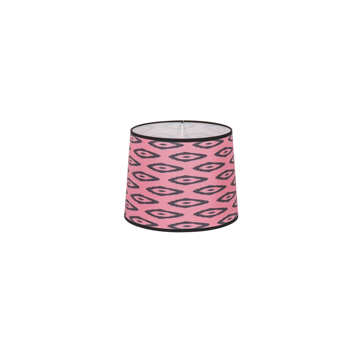 Lampenschirm - Kelim-Druck - Polyester - Rosa - 26x30x23cm