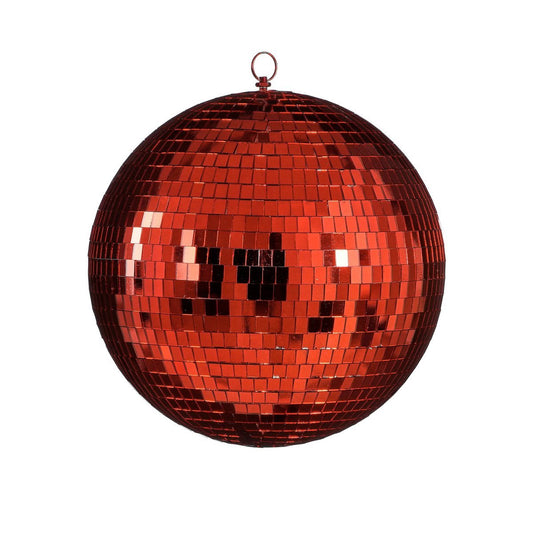 Weihnachtsdiskobal - Ø30 cm - rot