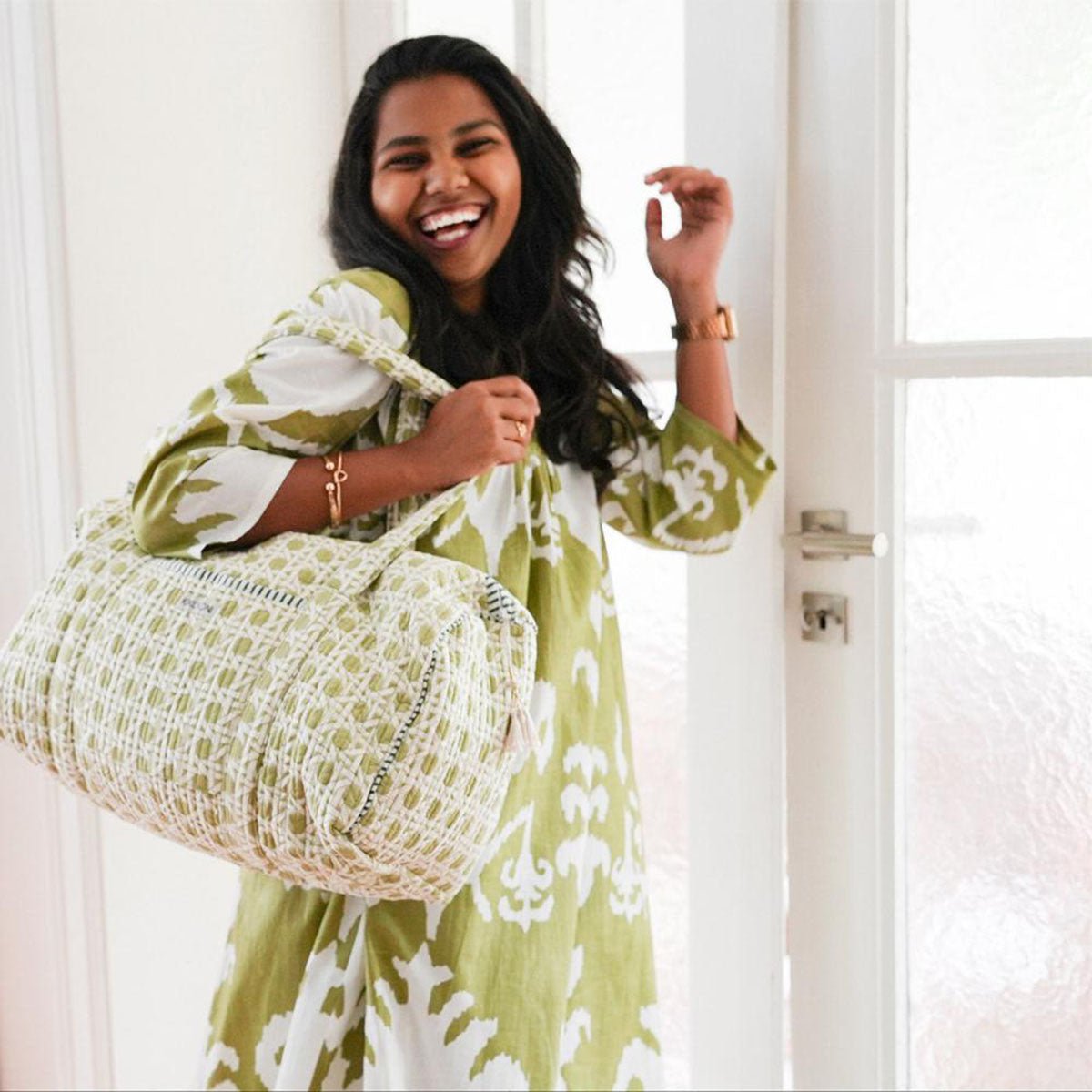 Handgemachte Baumwolltasche "The Tree"